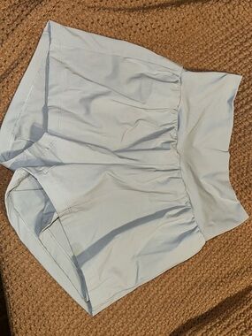 HALARA Light Blue High-Rise Athletic Shorts
